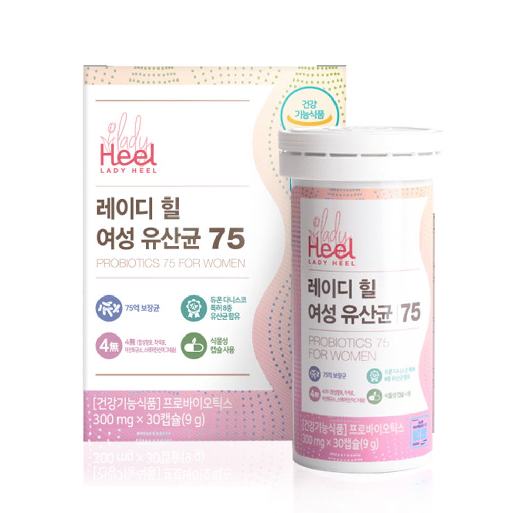 [km]레이디 힐 여성 유산균 75 1박스 (300mg*30)