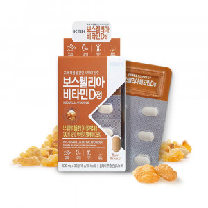 [km]KBH 보스웰리아 비타민D정 15g (500mg x 30정)