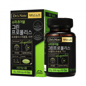[km]팔레오 닥터스노트 슈퍼츄어블 그린프로폴리스 30g (500mg x 60캡슐)