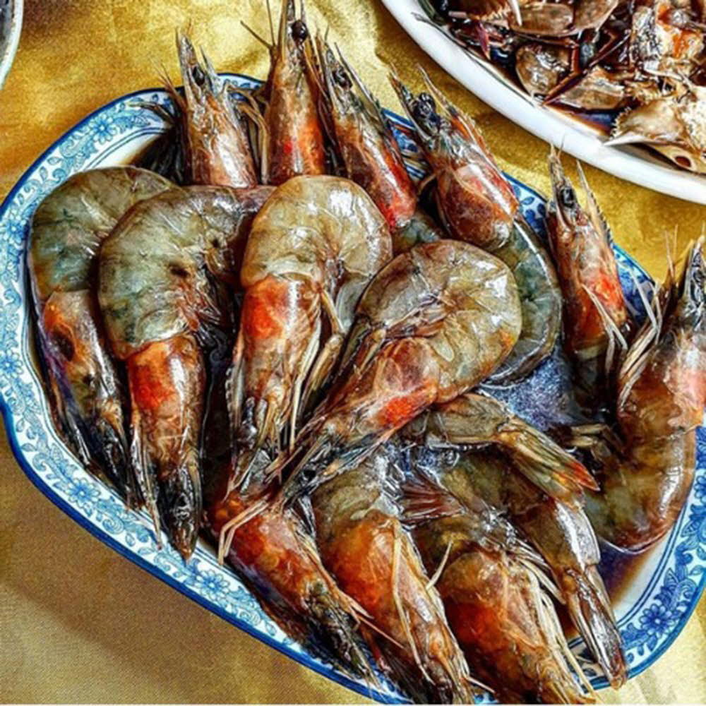 [km]여수맛집 현진푸드 수제 간장 새우장 1kg(15미내외)