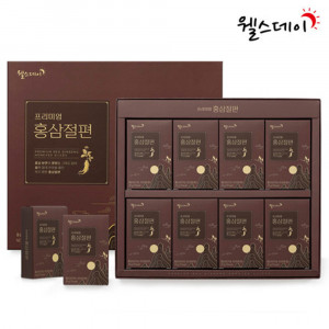 [km]웰스데이 프리미엄 홍삼절편 20g*8개