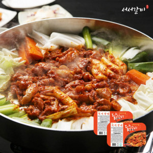 [km][서서갈비] 양념 서서 닭갈비 500g x 2팩 (1kg)