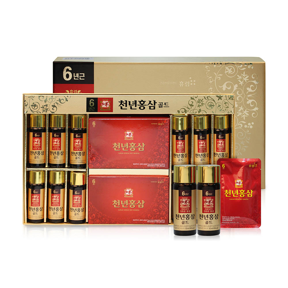 [km]휴럼 천년홍삼골드 50ml*12병+50ml*20포