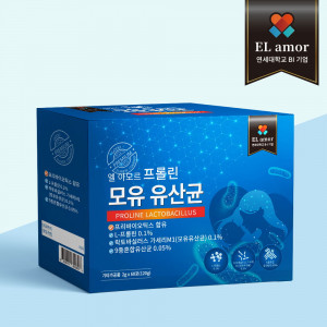 [km]엘아모르 프롤린 모유 유산균 2g*60포(120g)