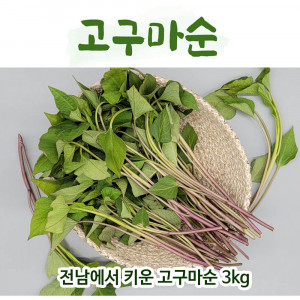 [km]전남에서 키운 고구마순 3kg