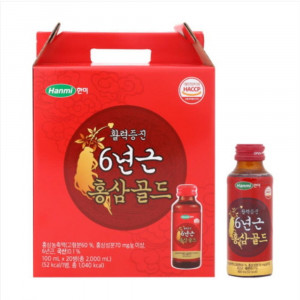 [km]한미 6년근 홍삼골드 선물세트 100ml x 20병