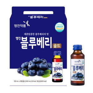 [km]영진 블루베리골드세트 100ml x 20병