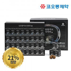 [km]코오롱제약 뉴트리어스 일품활력보 침향환 3.75g x 32환