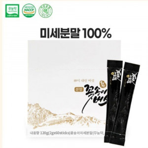 [km]형제꽃송이버섯 미세분말 100% 2g x 60포 