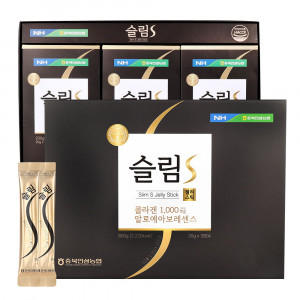 [km][유통기한할인]충북인삼농협 슬림 S 콜라겐 젤리스틱 20g x 30개(쇼핑백 포함)/22년10월까지
