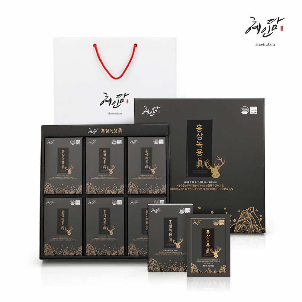 [km]혜인담 홍삼녹용 진(50ml*30포)