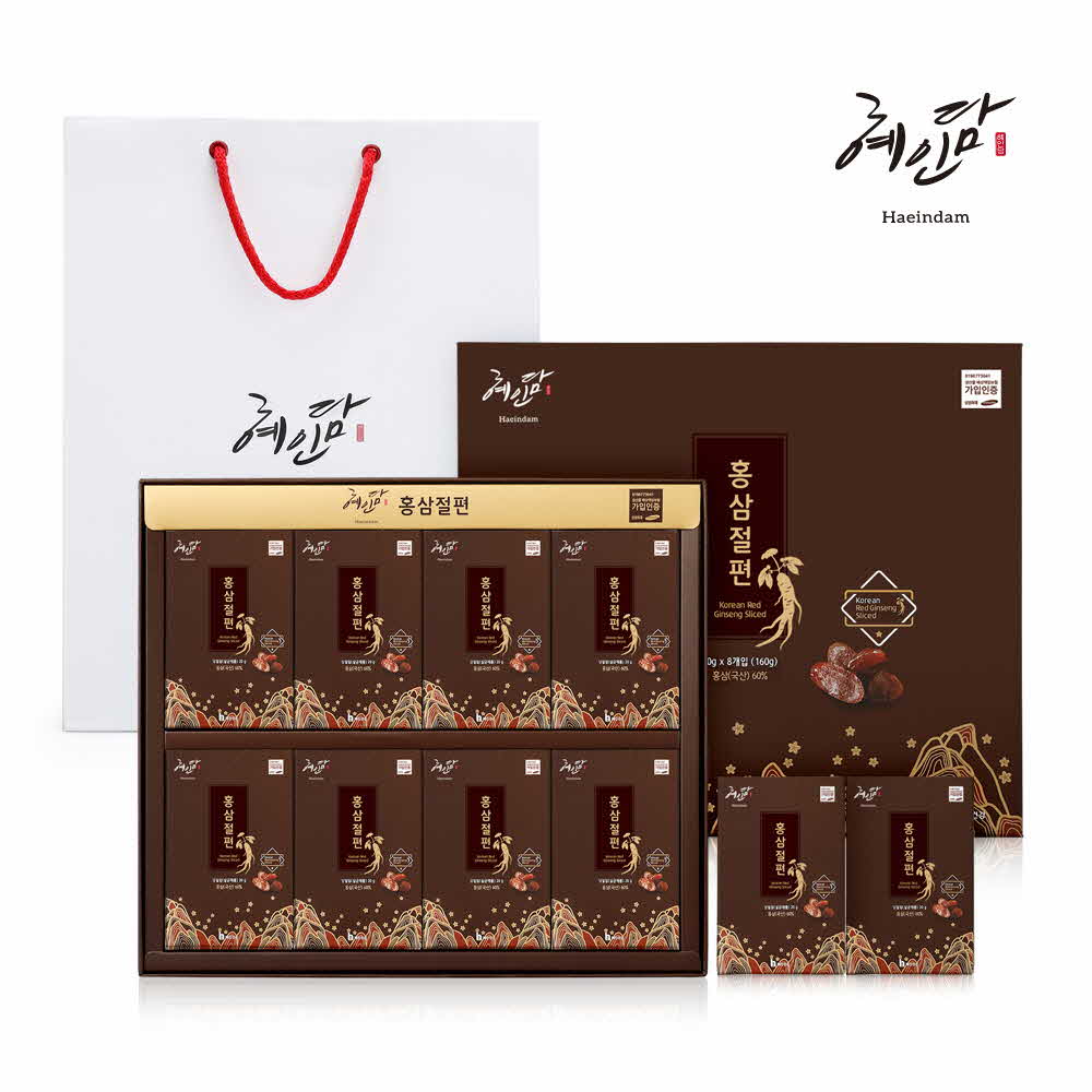 [km]혜인담 홍삼절편(20g*8개)