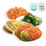 [km]한끼식당 우리 농산물 100% 김치 추천 4종세트(포기김치1kg,고추씨백김치1kg,청양열무물김치1kg,깍두기1kg)