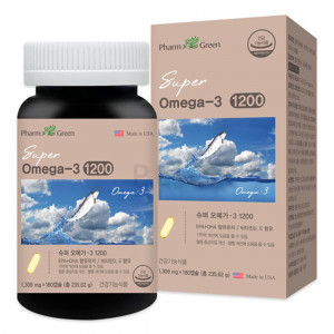 [km]팜그린 슈퍼오메가3 1200 1,306mg x 180캡슐