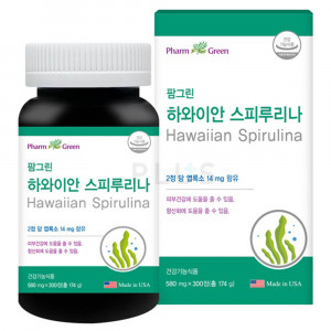 [km]팜그린 하와이안 스피루리나 580mg x 300정