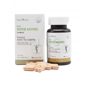 [km]팜그린 녹차 카테킨 500mg x 60캡슐