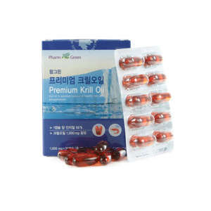 [km]팜그린 프리미엄 크릴오일 1,000mg x 30캡슐