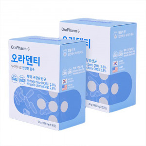 [km]오라팜 구강유산균 오라덴티 1000mg x 60정