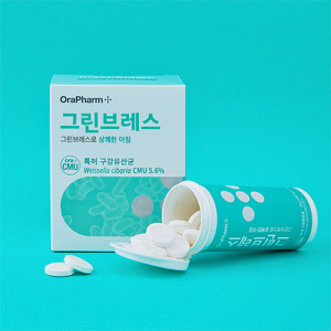 [km]오라팜 구강유산균 그린브레스 1000mg x 30정