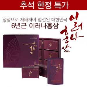 [km]이러나 6년근 홍삼 60ml x 30포