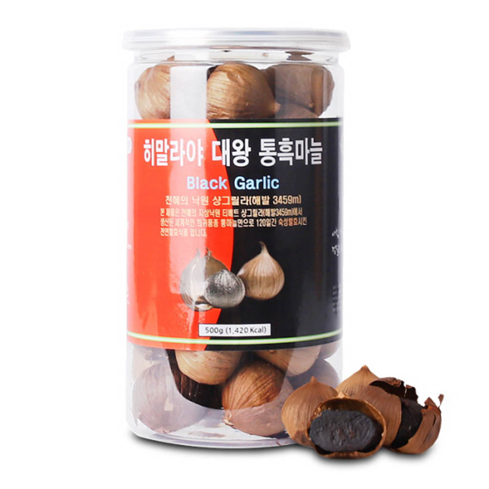 [km]고이담은 히말라야 대왕 통흑마늘 500g(30알)/120일간 숙성발효