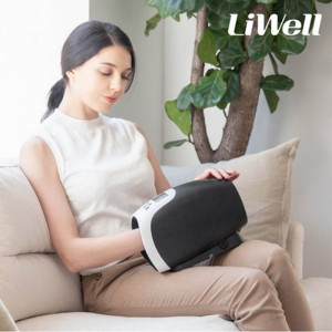[km]리웰 손가락 마사지기 세로형 손마사지기 LMN-7000H (블랙)