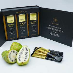 [km]해피젠 노니골드플러스 노니젤리스틱 20g * 30포 + 쇼핑백