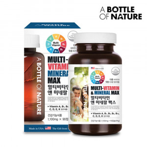 [km]어바틀오브네이처 멀티비타민 앤 미네랄 맥스 1,430mg x 90정