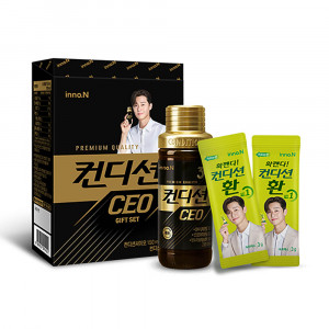 [km]CJ헬스케어 프리미엄 컨디션CEO 1병+환 2포 선물세트(기프트박스)