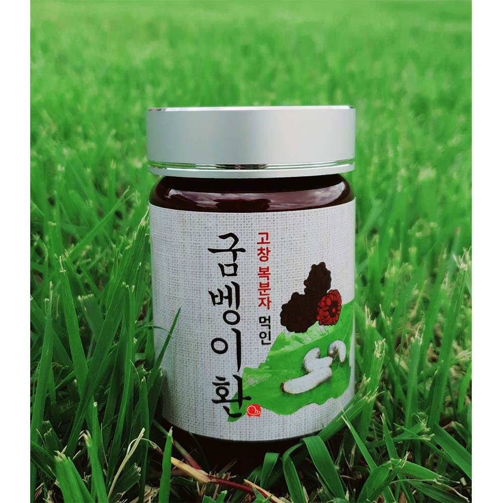 [km]고창 복분자 먹인 굼벵이환 100g