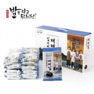 [km]김수미의 밥은먹고다니냐 도시락 재래김 선물세트(4g x 32봉)
