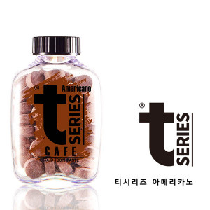 [km]티시리즈 고체치약 보틀형 60정/아메리카노향
