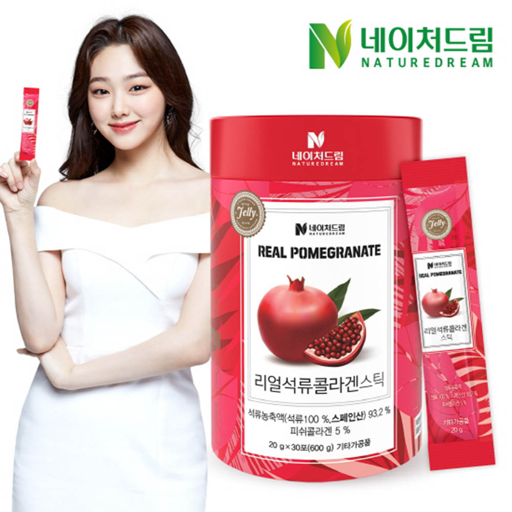 [km]네이처드림 리얼 석류콜라겐 젤리 스틱 20g*30포