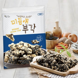 [km]미듬애 부각 전통맛 대용량 150g x 1봉지 - 김부각
