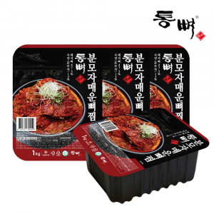 [km]통뼈 분모자 매운뼈찜 1kg x 4ea