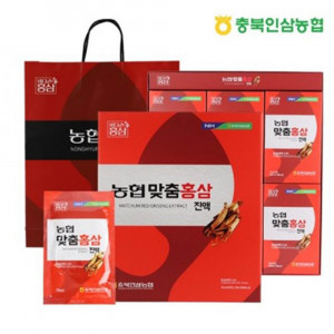 [km]충북인삼농협 맞춤홍삼진액 70ml X 30포