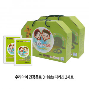 [km]우리아이 건강음료 D-kids 디키즈 2세트 (70ml*30포*2)