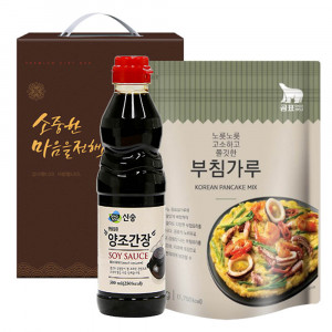 [km]신송 양조간장 곰표부침가루(2종)