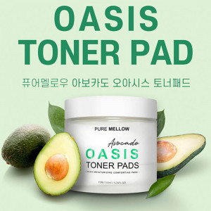 [km]퓨어멜로우 아보카도 토너패드 70매