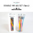 [km]오키스 혀클리너 겸용칫솔 세트, BBC 숯모 9pcs/ 색상랜덤