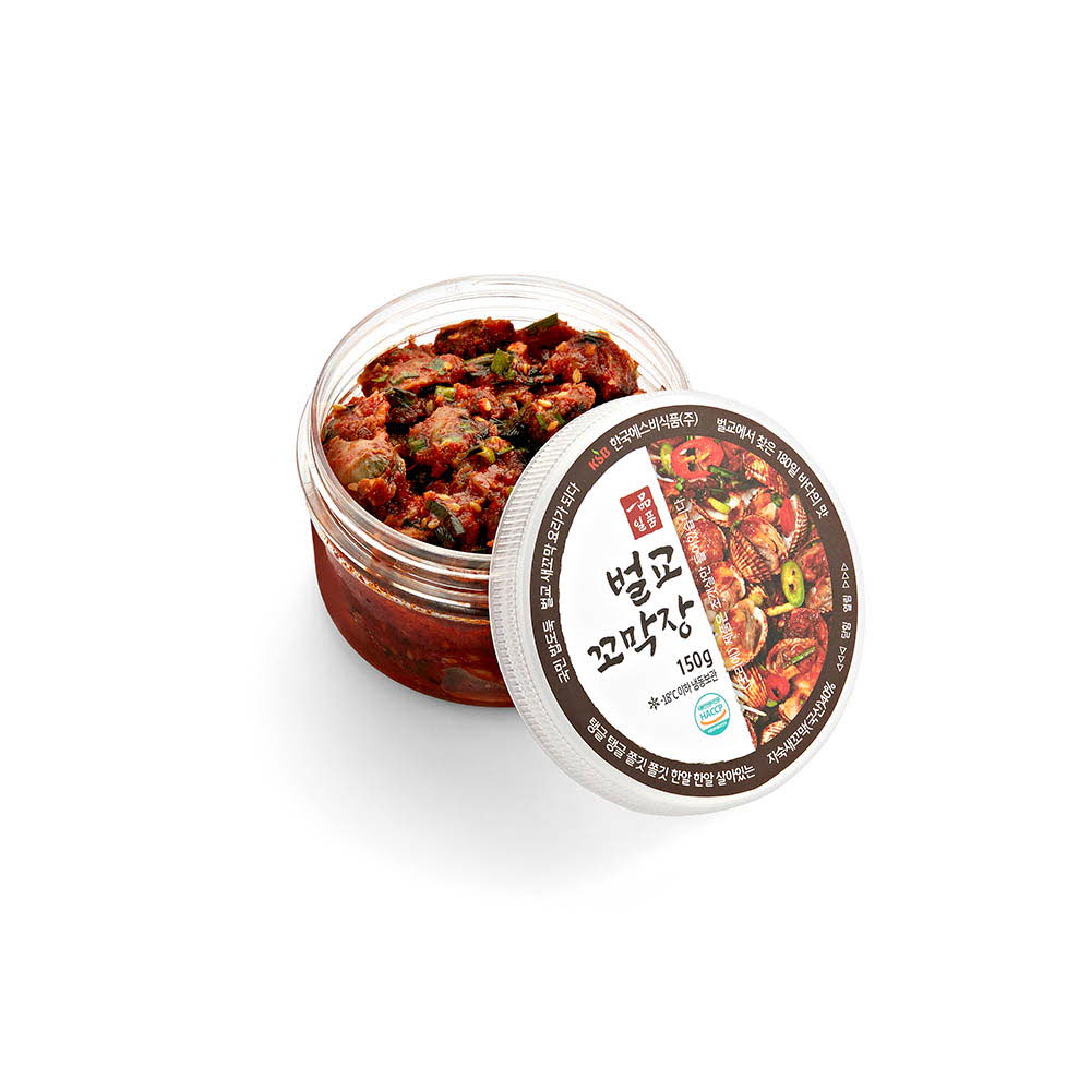 [km]국내산 전라도 벌교 HACCP인증 꼬막장 150g × 4개