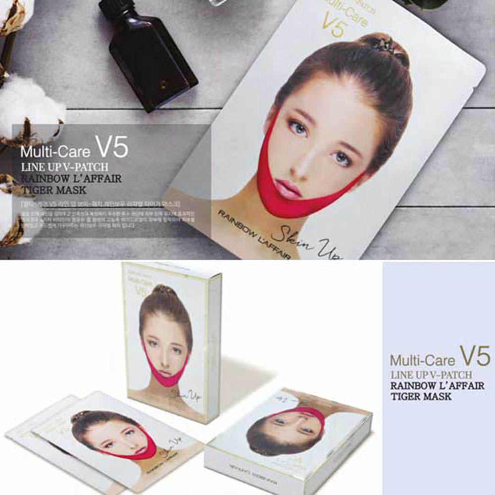 [km]레인보우 라파엘 멀티케어 V5 라인업 V패치 5매 턱선 브이라인