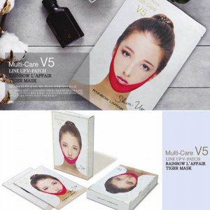 [km]레인보우 라파엘 멀티케어 V5 라인업 V패치 5매 턱선 브이라인