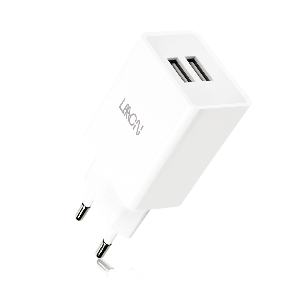 [km]라온 USB 2포트 분리형 가정용 충전기 ITB-2000C