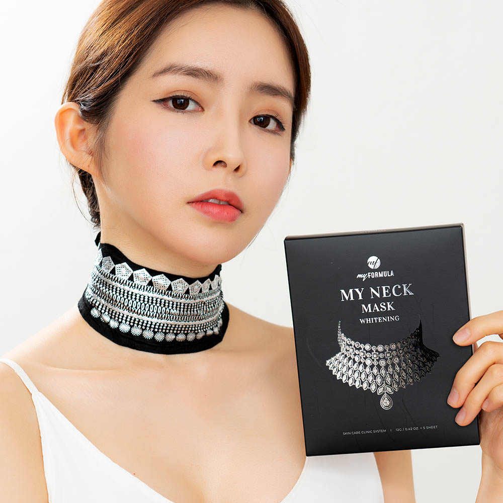 [km]마이포뮬러 마이넥 마스크 화이트닝 5P