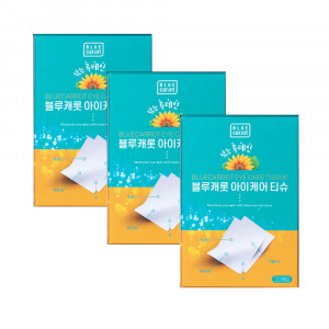 [km]블루캐롯 루테인 아이케어티슈 20P * 3box (총 60장)