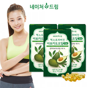 [km]네이처드림 아보카도오일캡슐 1000mg*30캡슐*3박스