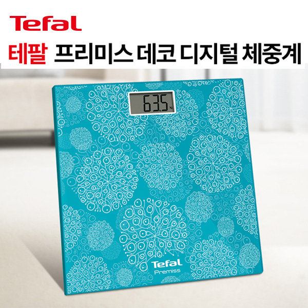 [km][테팔] 프리미스 데코 디지털 체중계 PP1077KO