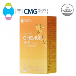 [km]차병원 CMG제약 채움미 허니부쉬(1000mgX60정) /허니부쉬추출발효분말/개별인정형/쇼핑백x