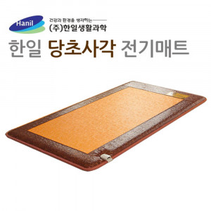 [km][한일생활과학] 프리미엄 5T 당초사각 전기매트 싱글 1난방 100*200cm/두께 5CM